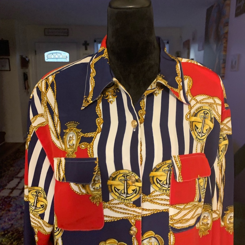 SK & Company women’s blouse size 14 - Picture 3 of 8